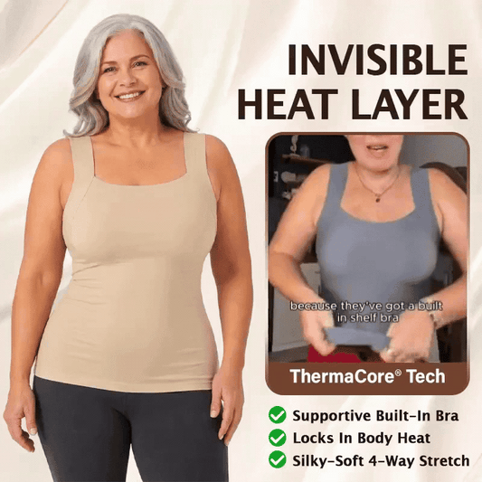 Built-In Comfort Bra Tank Top 🎉