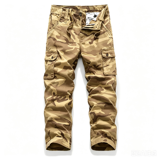 Men’s practical camouflage cargo pants