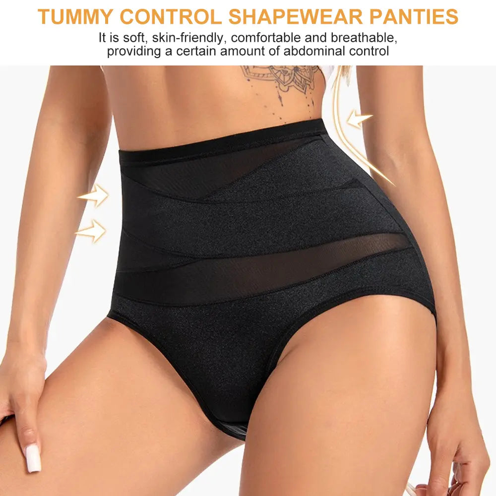 High Waisted Cotton Shapewear for Women