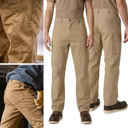 Ends at Midnight ! Men's Flex Relaxed Straight Work Pants Rigby Pant