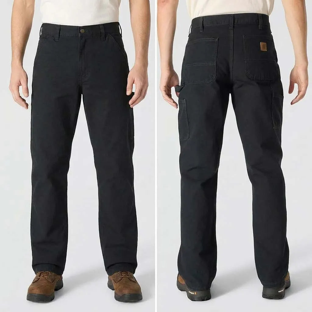 Ends at Midnight ! Men's Flex Relaxed Straight Work Pants Rigby Pant