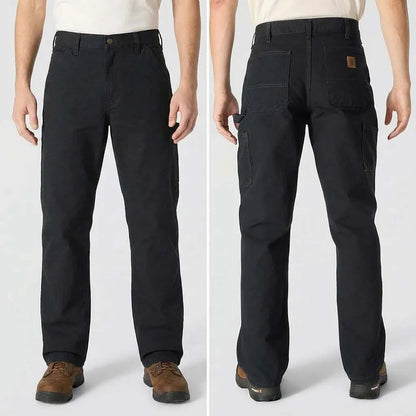 Ends at Midnight ! Men's Flex Relaxed Straight Work Pants Rigby Pant