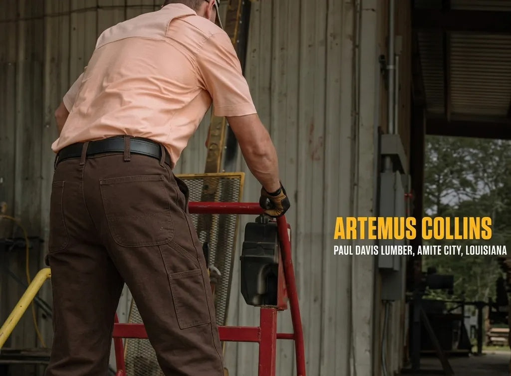 Ends at Midnight ! Men's Flex Relaxed Straight Work Pants Rigby Pant