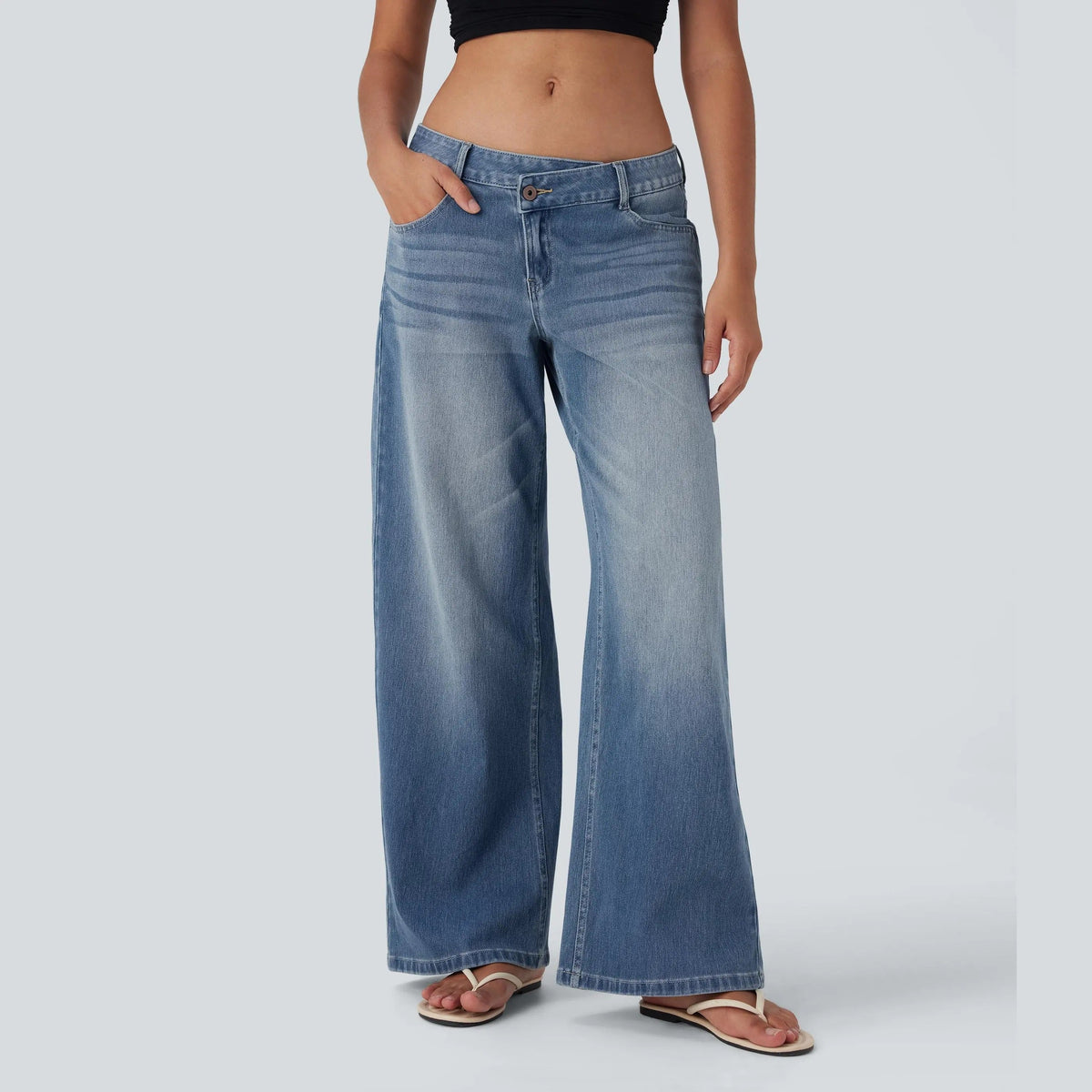 🔥Comfort Stretch Baggy Casual Jeans