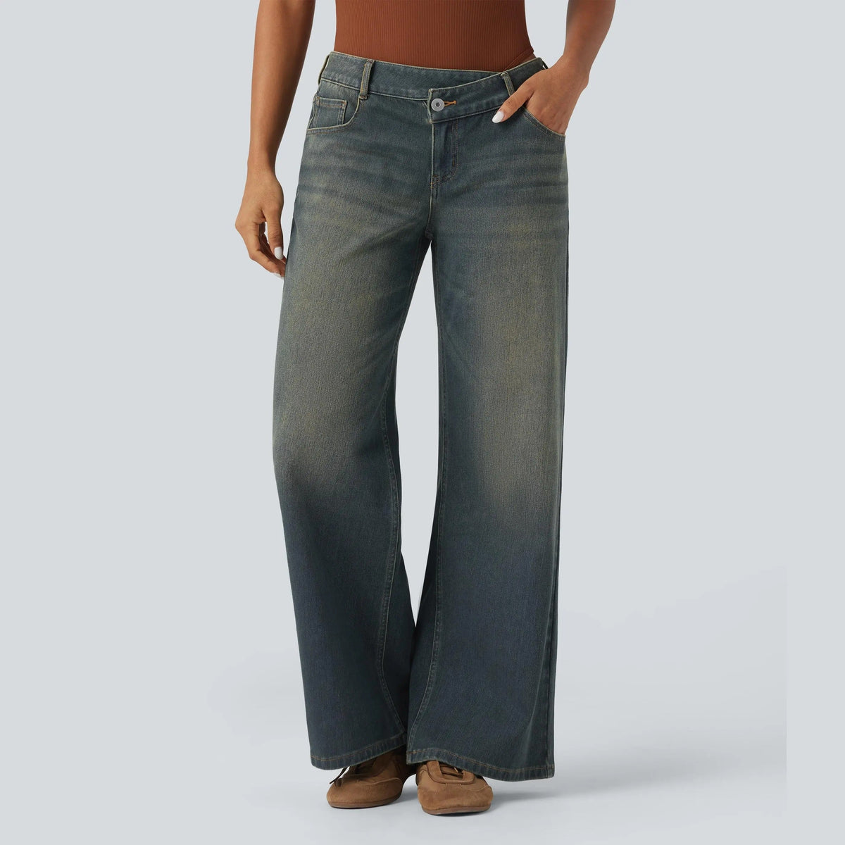 🔥Comfort Stretch Baggy Casual Jeans